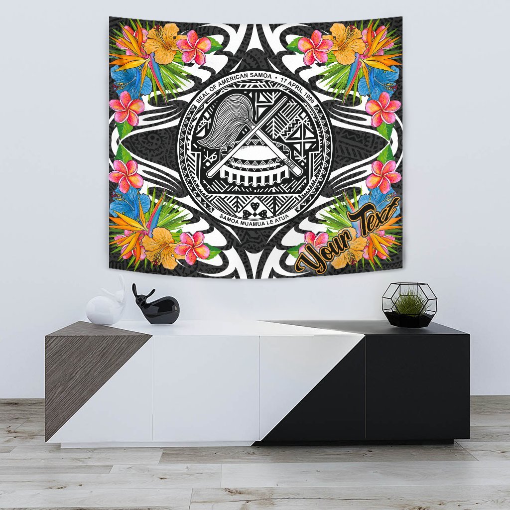 American Samoa Tapestrys – Custom Personalised Tropical Flowers Style – BN01