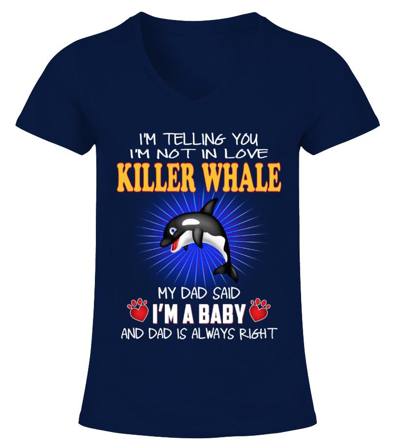 KILLER WHALE Animals Lover T shirts C-OQCRM