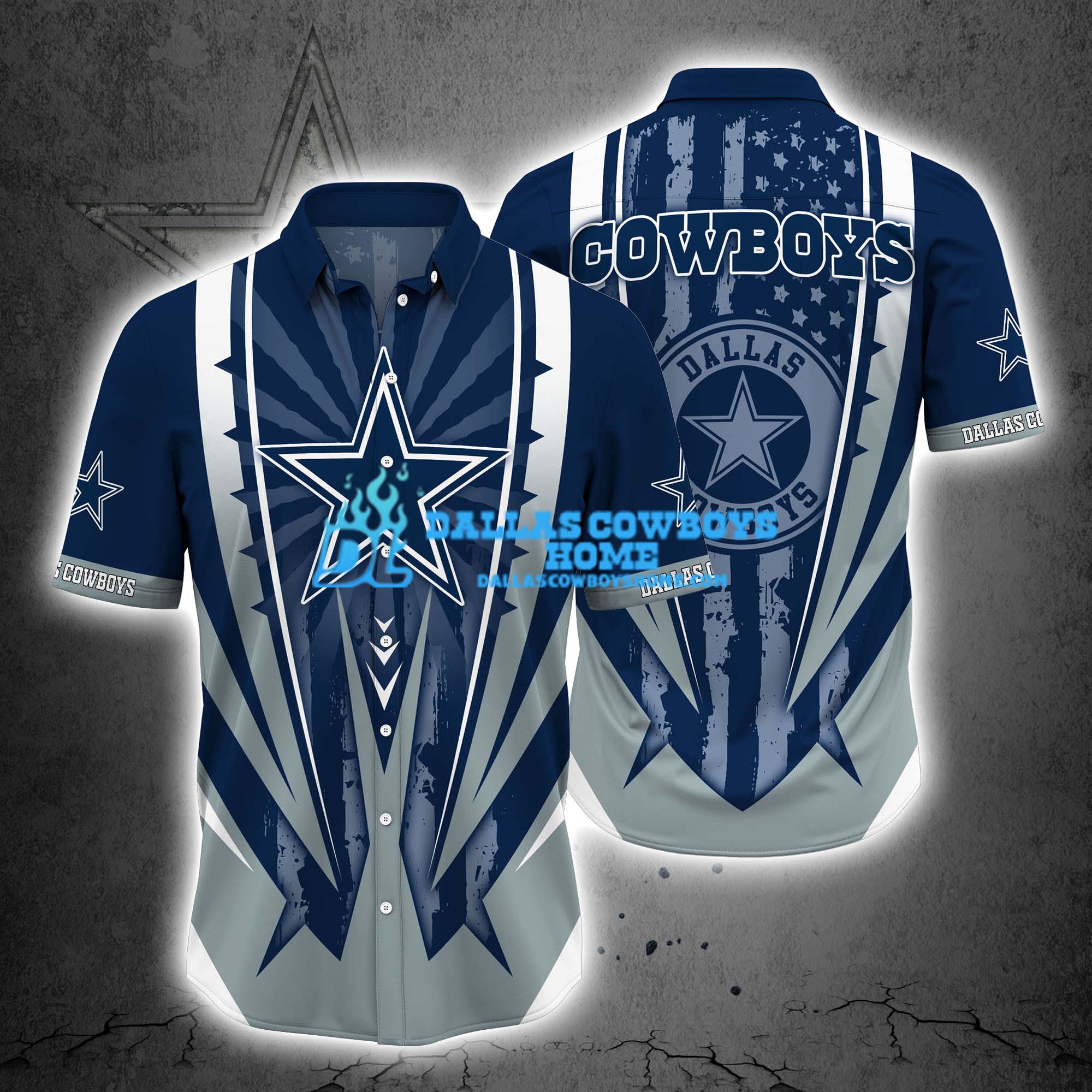 Dallas Cowboys Hawaiian Shirt 0001220011 Design By Dallas Cowboys Home