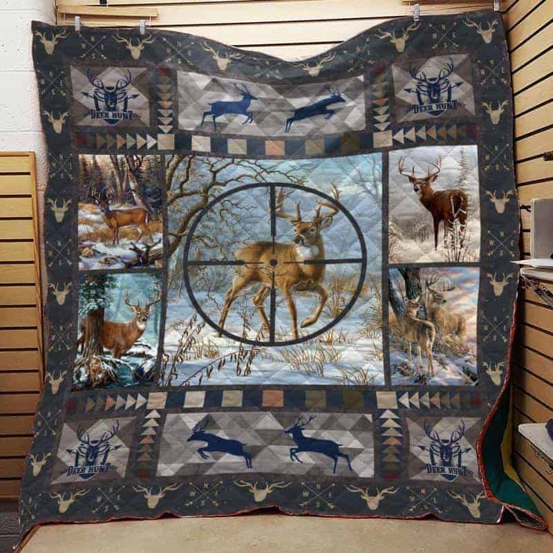 Hunting 3D Quilt Blanket HGM1571