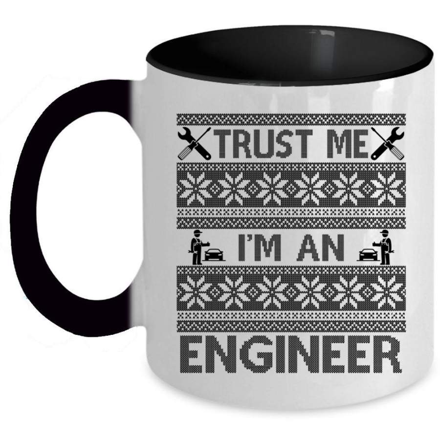 Ugly Christmas Coffee Mug, I’m An Engineer Accent Mug