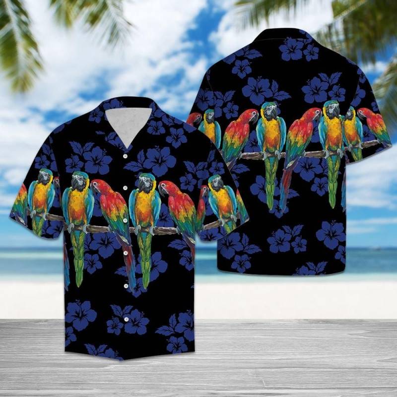 Artsyhomes Parrot Tropical Hawaiian Ha74881