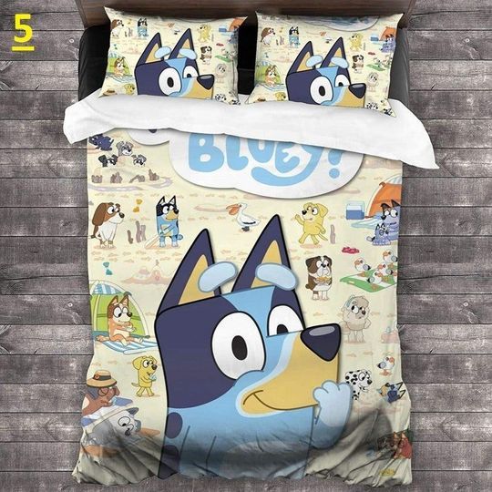 Bluey Duvet Quilt Bedding Set 2