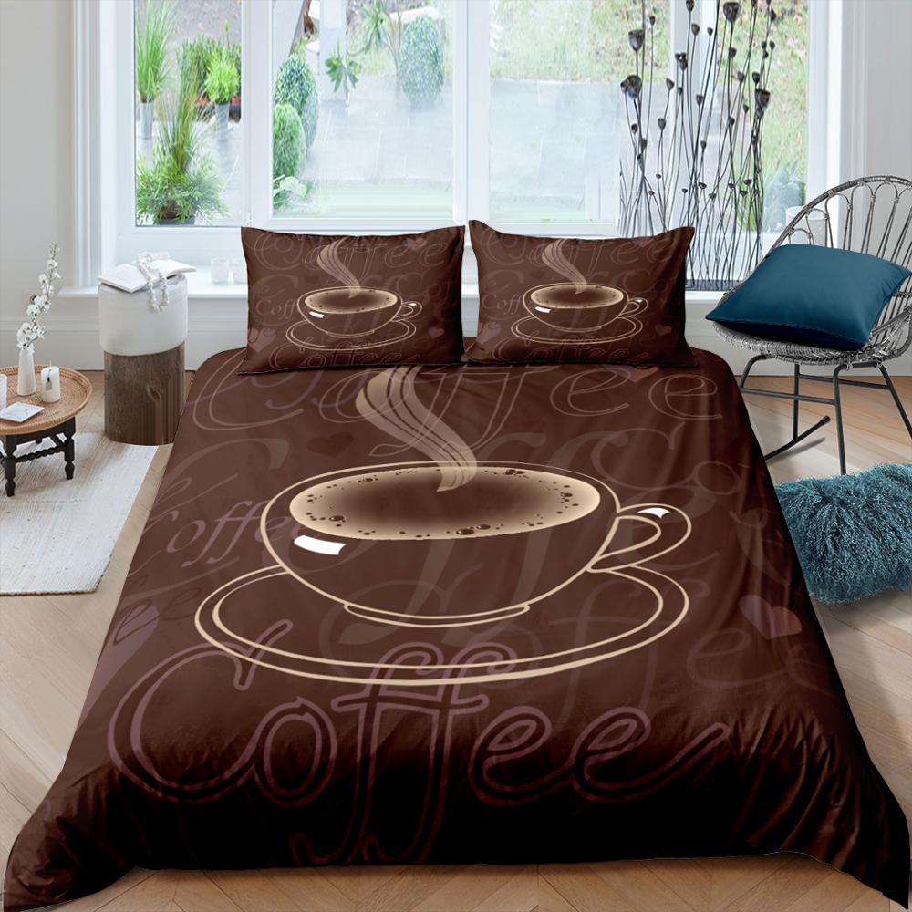 Coffee Mug Bedding Set