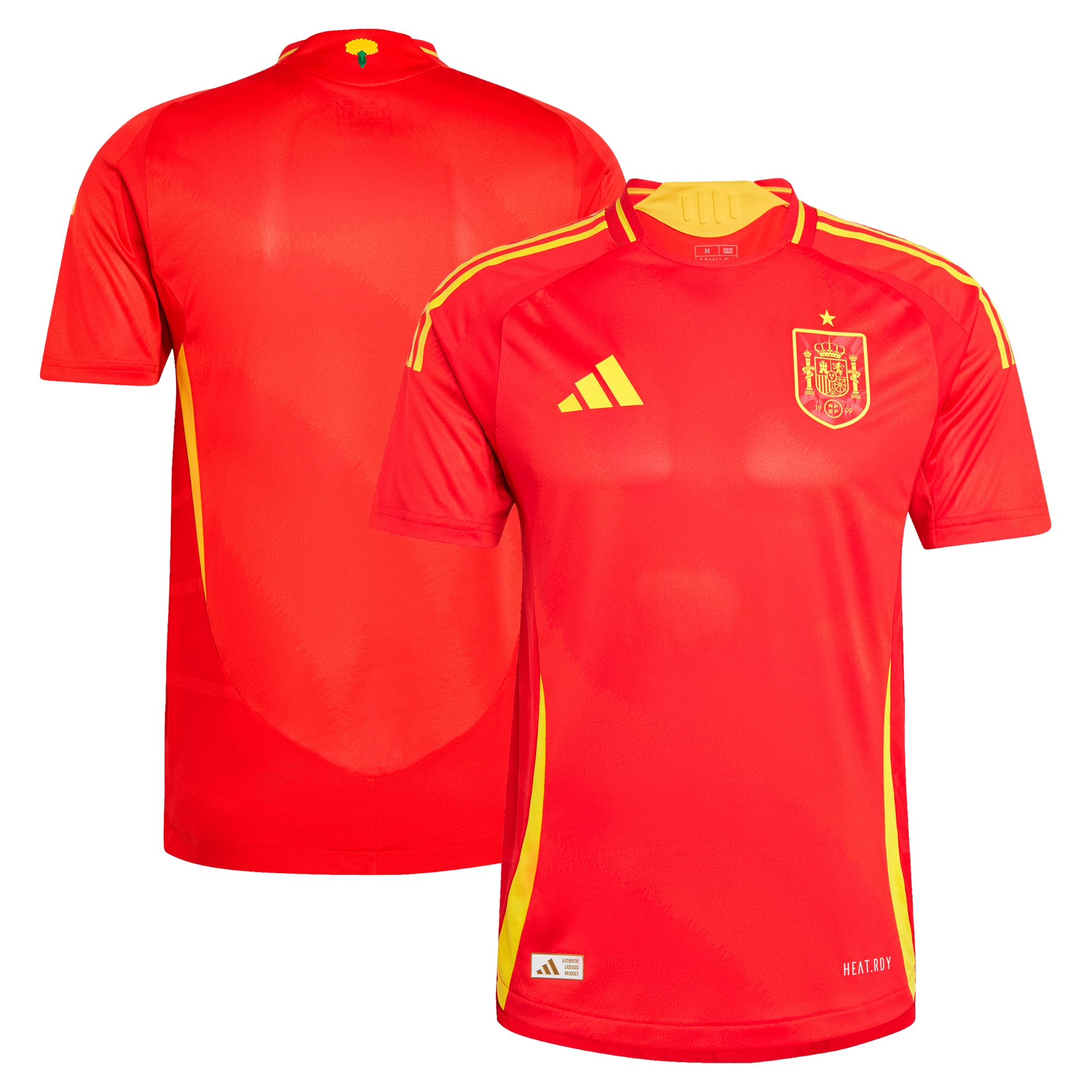 Spain National Team 2024 Home Authentic Jersey – Scarlet