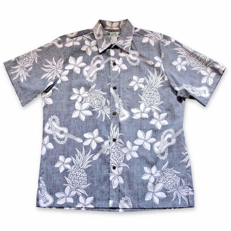 Ukulele Gray Awesome Design Hawaii Shirt Ha52720