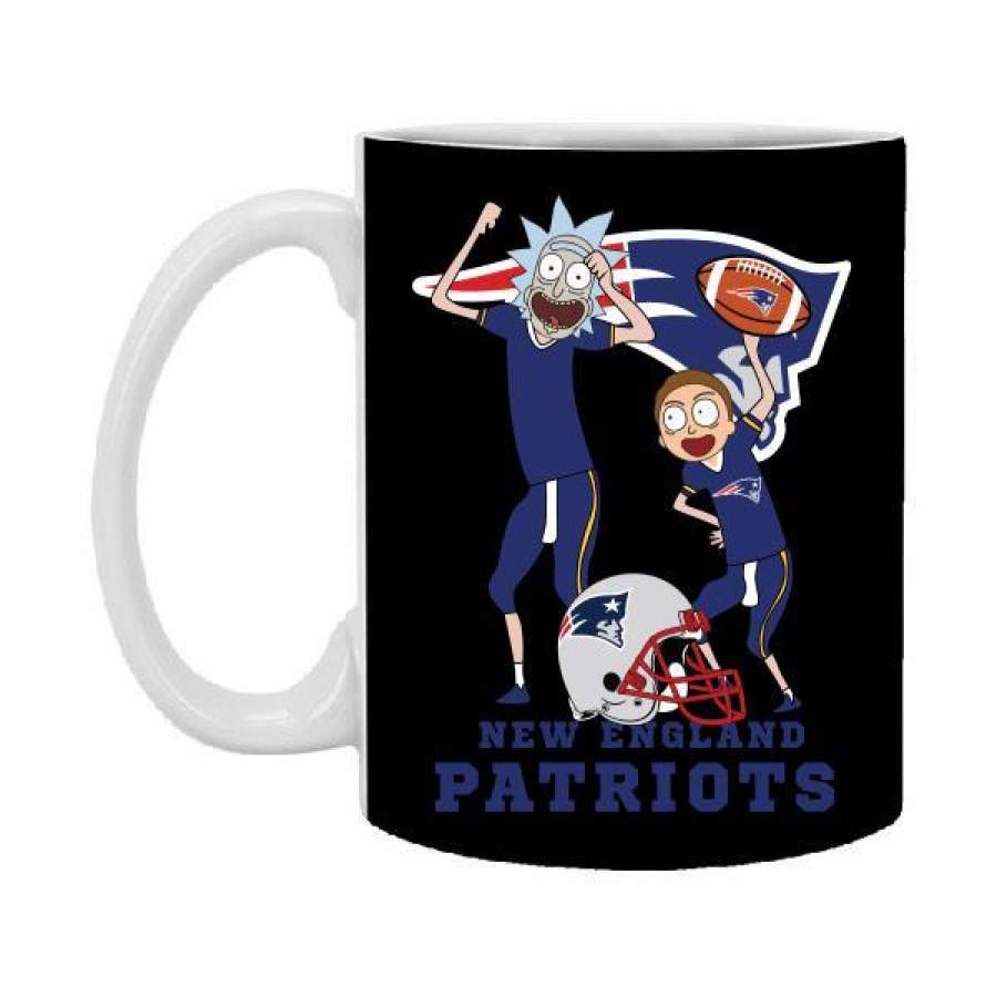 Rick And Morty New England Patriots Gift 11 oz Mug