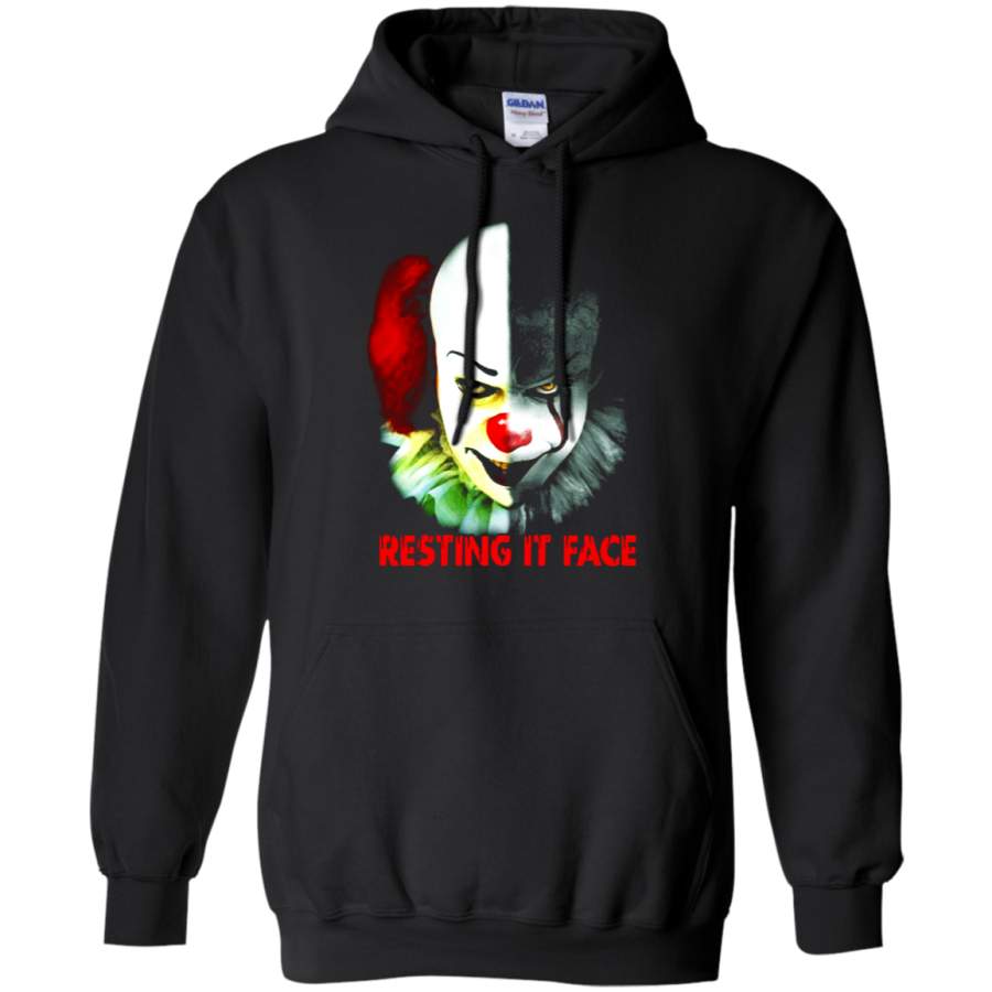 AGR IT Pennywise Resting It Face Stephen King Hoodie