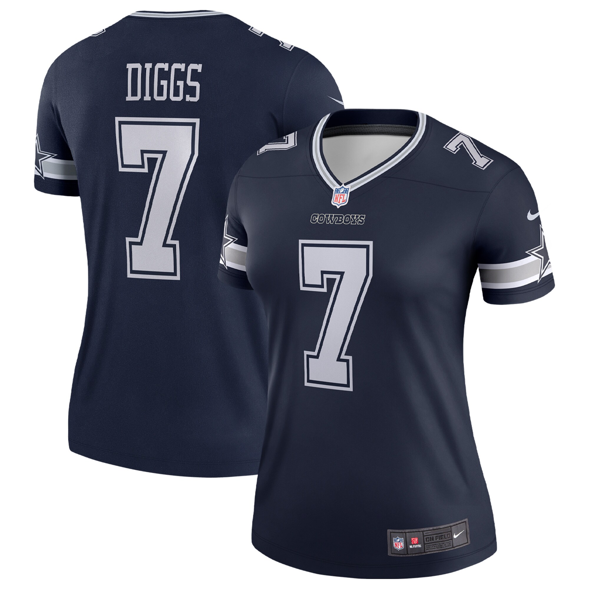 Trevon Diggs Dallas Cowboys Women's Legend Jersey – Navy