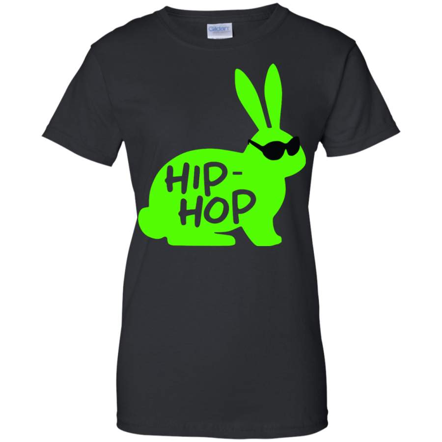 Cool Hip Hop Bunny Easter Hipster Rabbit Ladies T-Shirt – Teeever.com