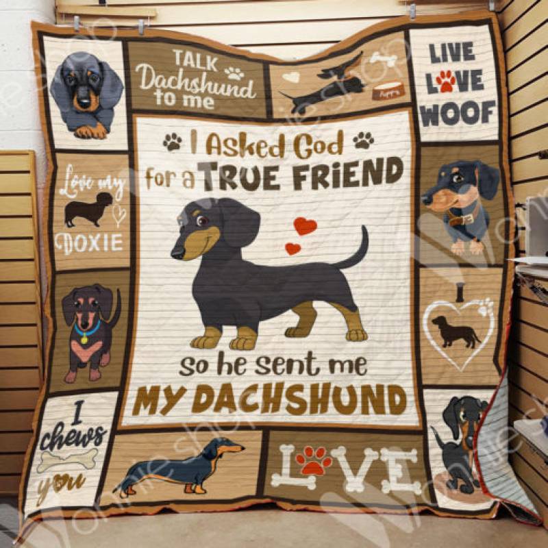 Dachshund Dog Blanket NOV2801 69O50