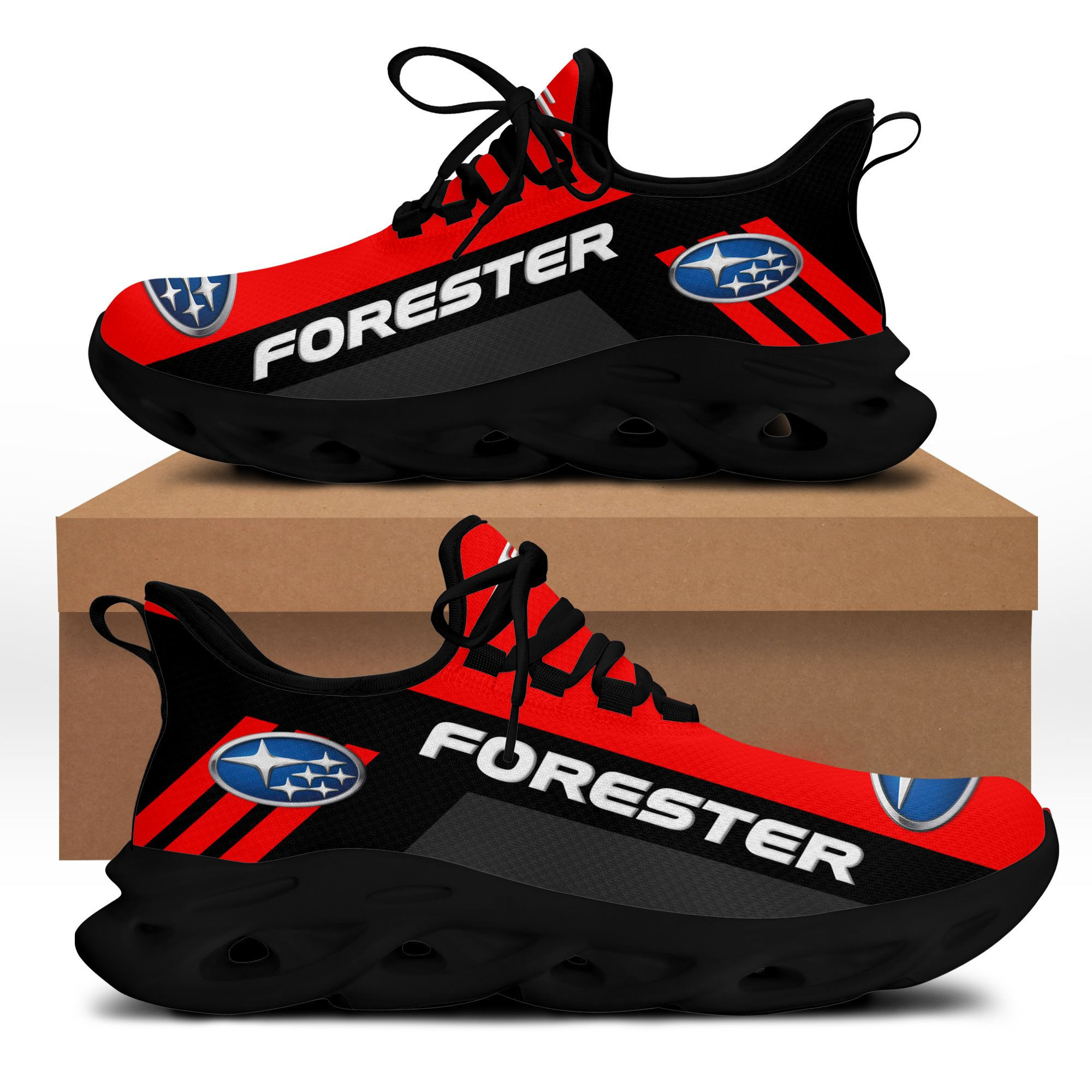 Subaru Forester Bs Running Shoes Ver 7 (Red)