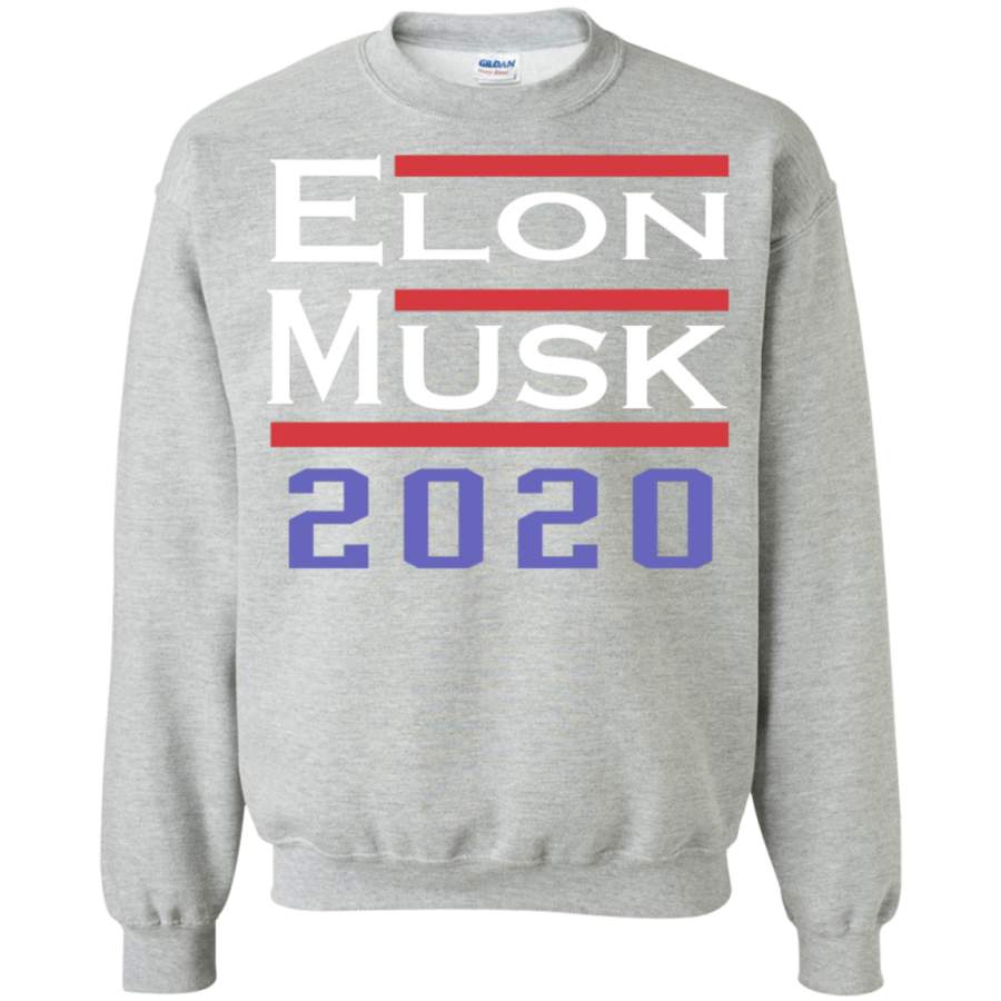 AGR Elon Musk as President Crewneck Pullover Sweatshirt