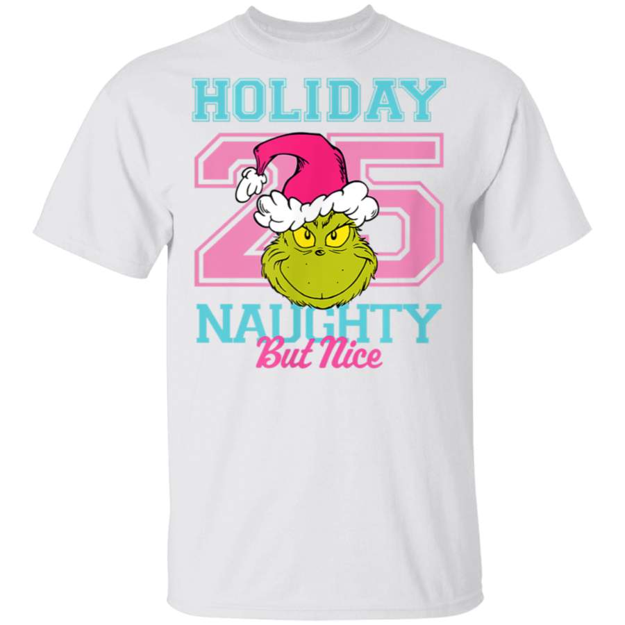 Dr Seuss Holiday 25 Naughty But Nice Tshirt