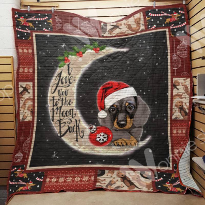 Dachshund Dog Christmas Blanket AU2202 85O35