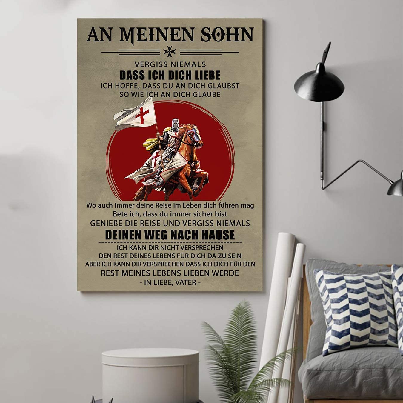 Family Poster-A Knight Templar Poster – Dad to Son – Your Way Back Home Ger 4