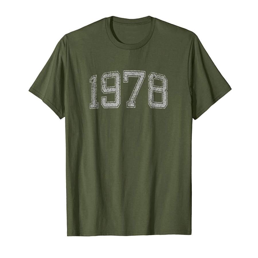 1978 Tshirt Vintage 40th B-day Gift