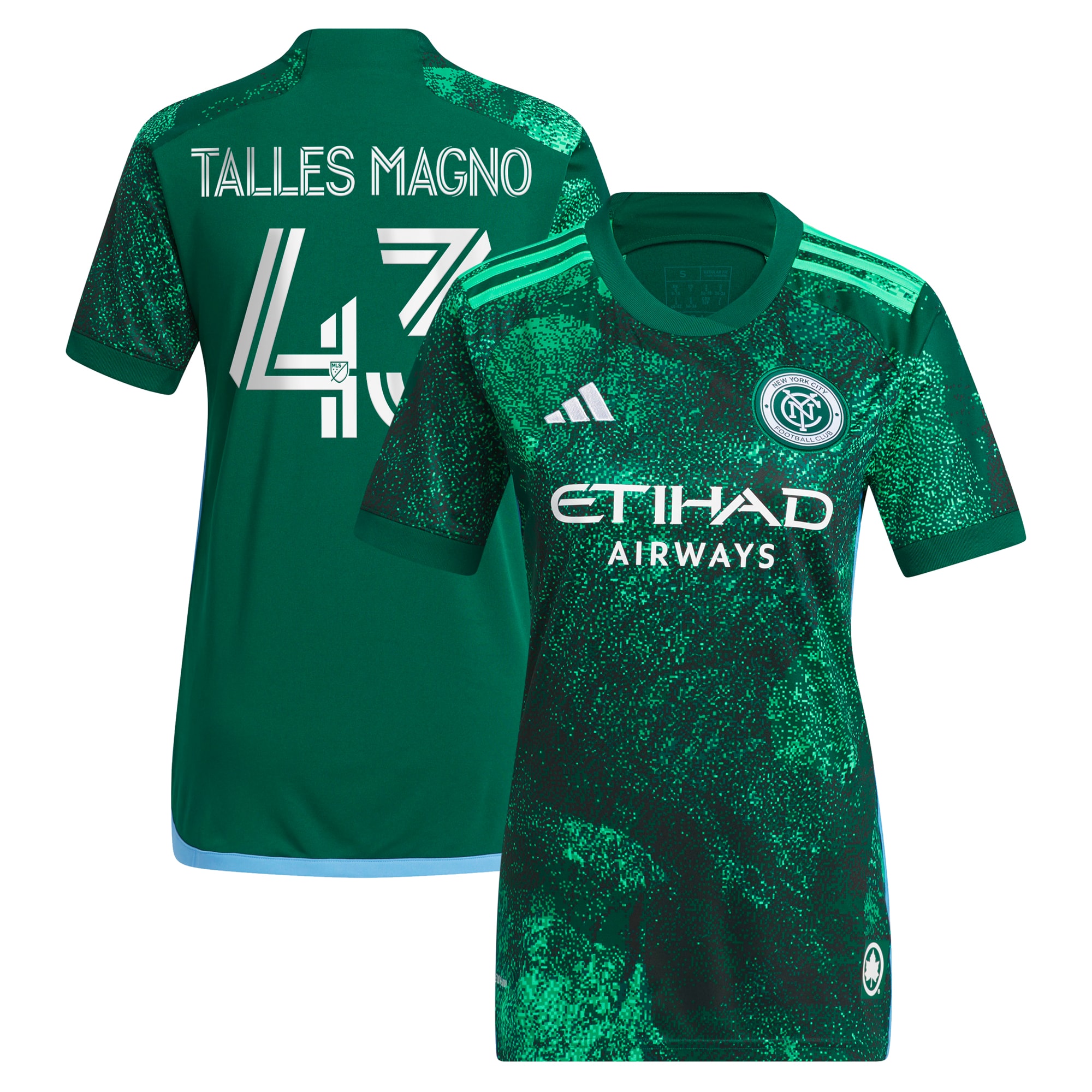 Talles Magno New York City FC Women's 2023 The Parks Replica Player Jersey – Green