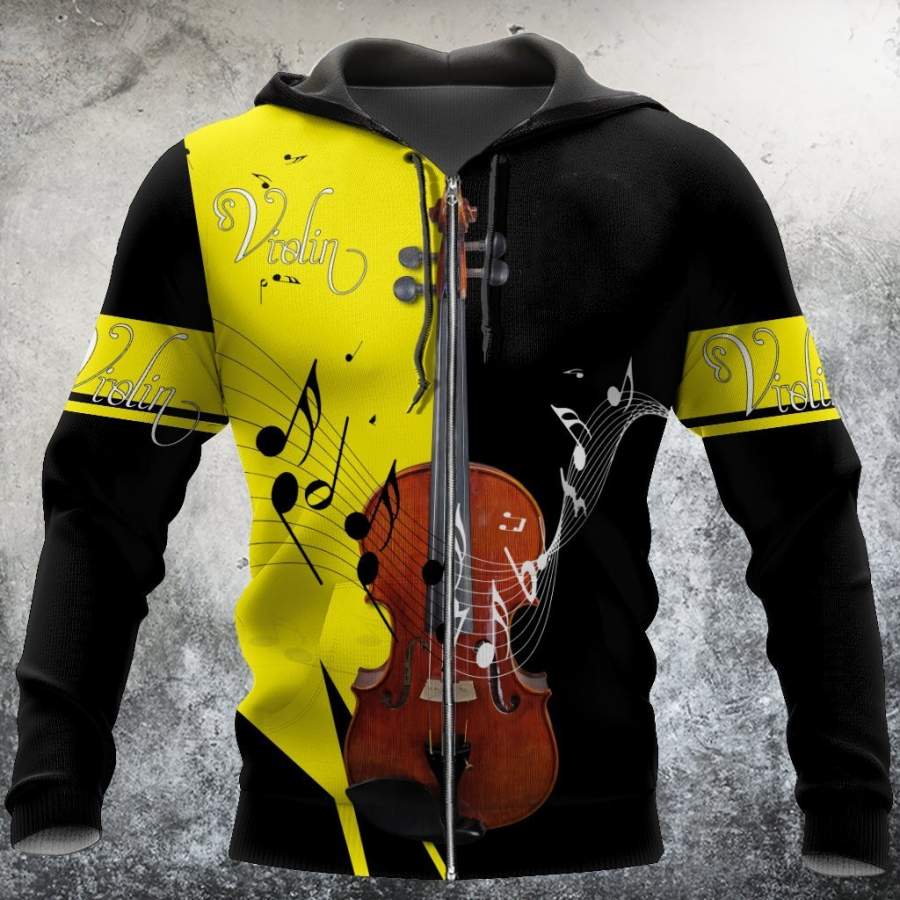 Violin music 3d hoodie shirt for men and women HG HAC16122