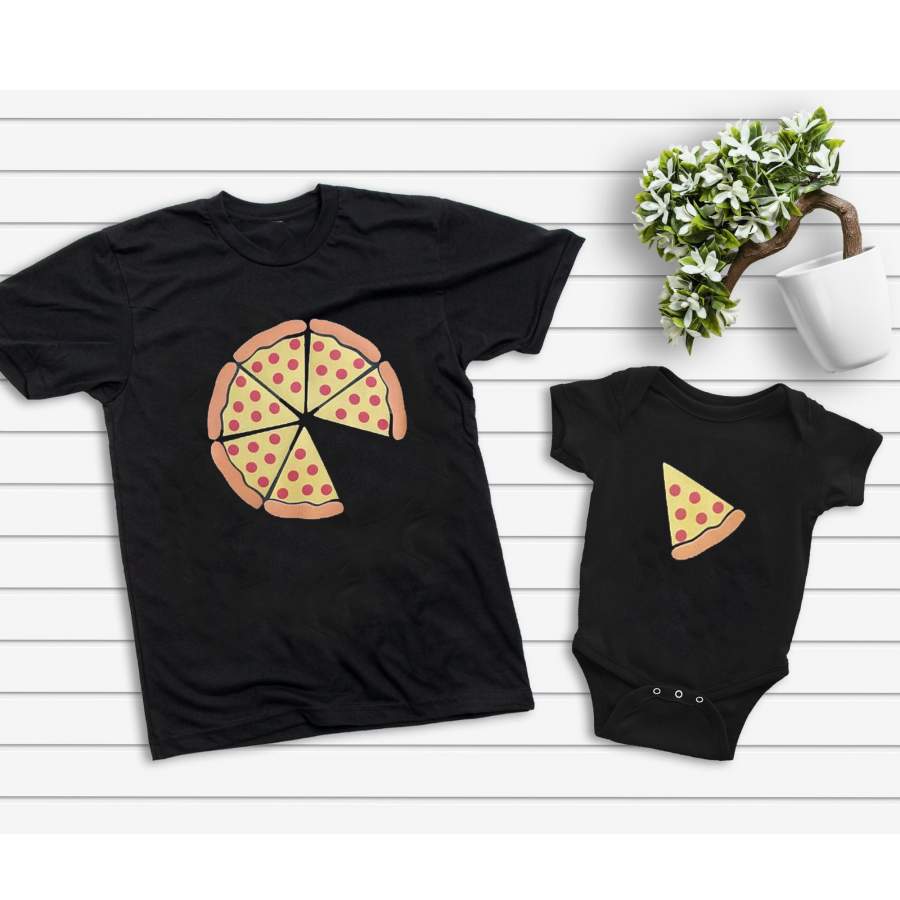 pizza pie and slice shirts