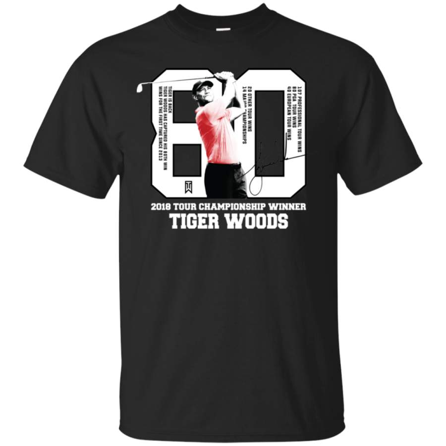 AGR Tiger Woods 2018 Tour Champion Winner Shirt