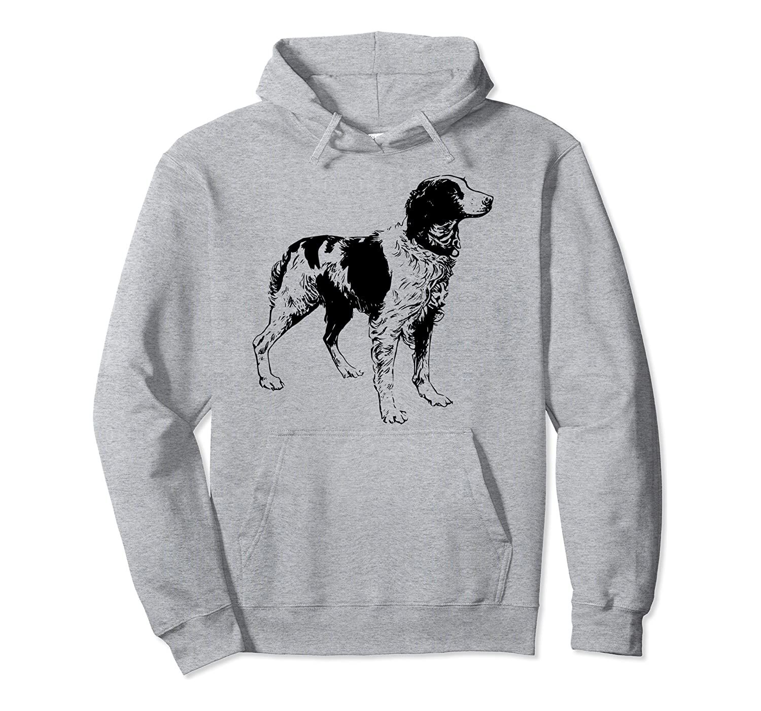 Brittany Spaniel Dog Vintage Hunting Dogs Pet Owner Gift Pullover Hoodie, T-Shirt, Sweatshirt, Tank Top, Racerback, Dolman