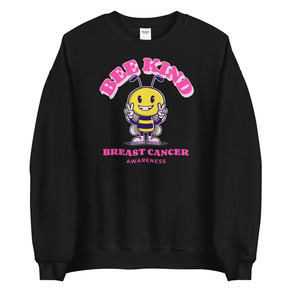 Breast Cancer Awareness Bee Kind Sweater