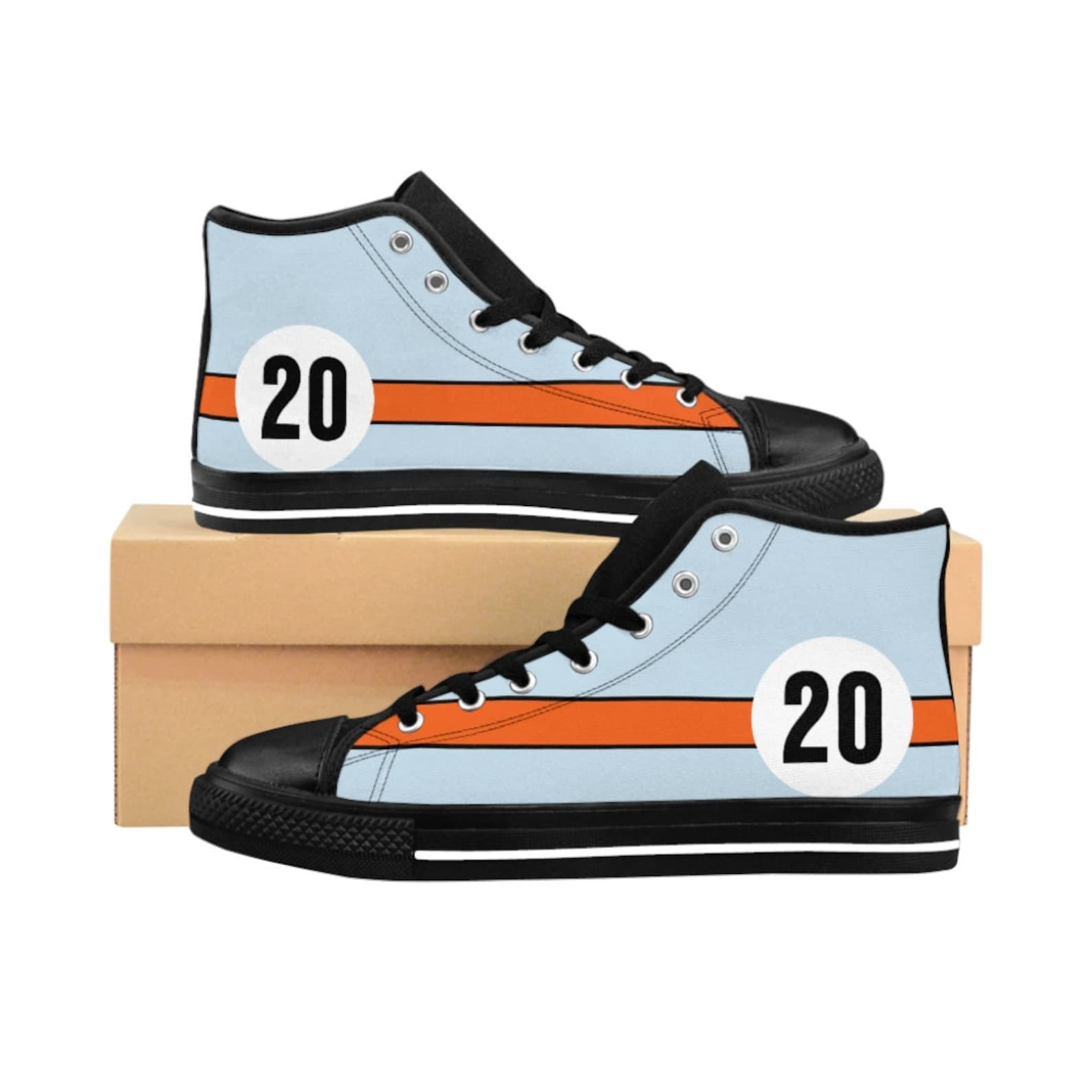 Gulf Porsche High Top Shoes