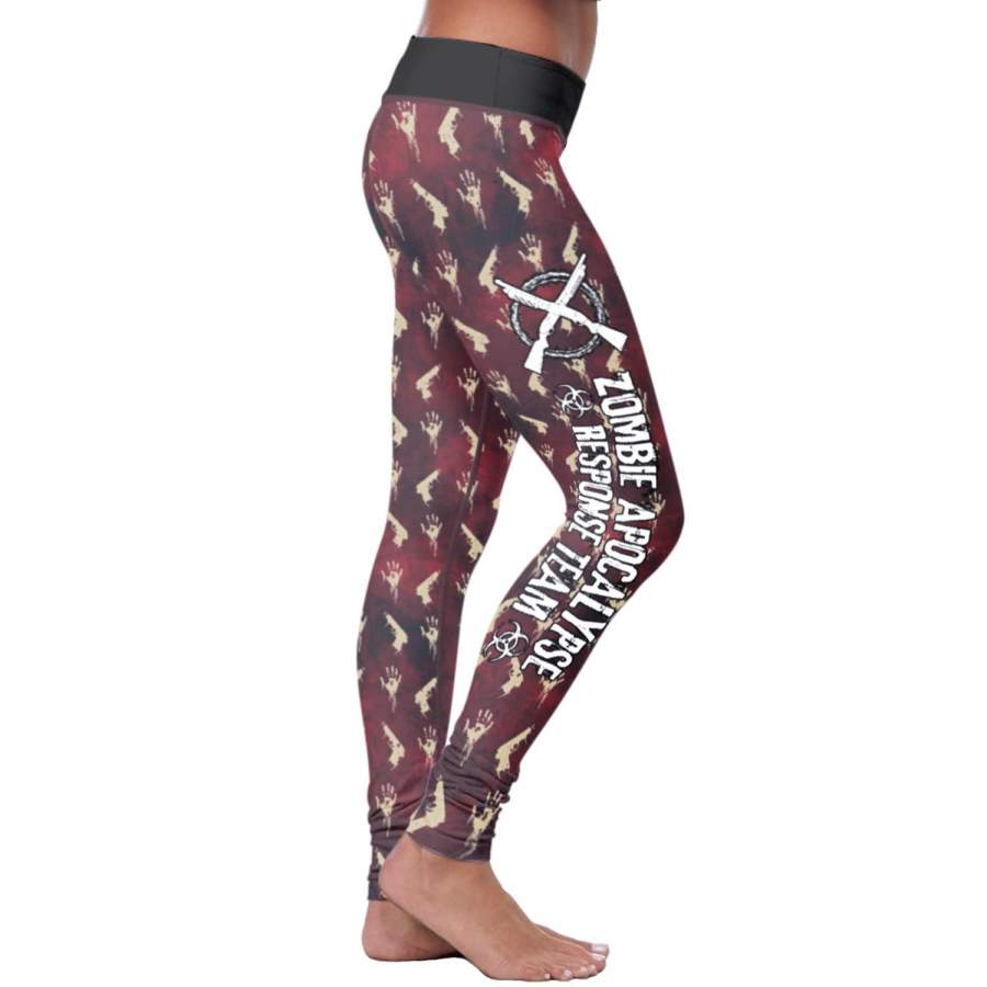 Zombie Apocalypse Response Team Leggings