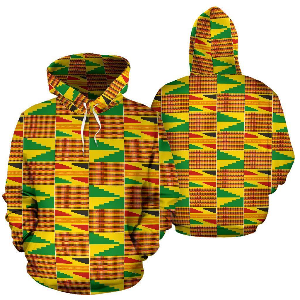 Greek Life Hoodie – Kente Pullover Light Adwinasa