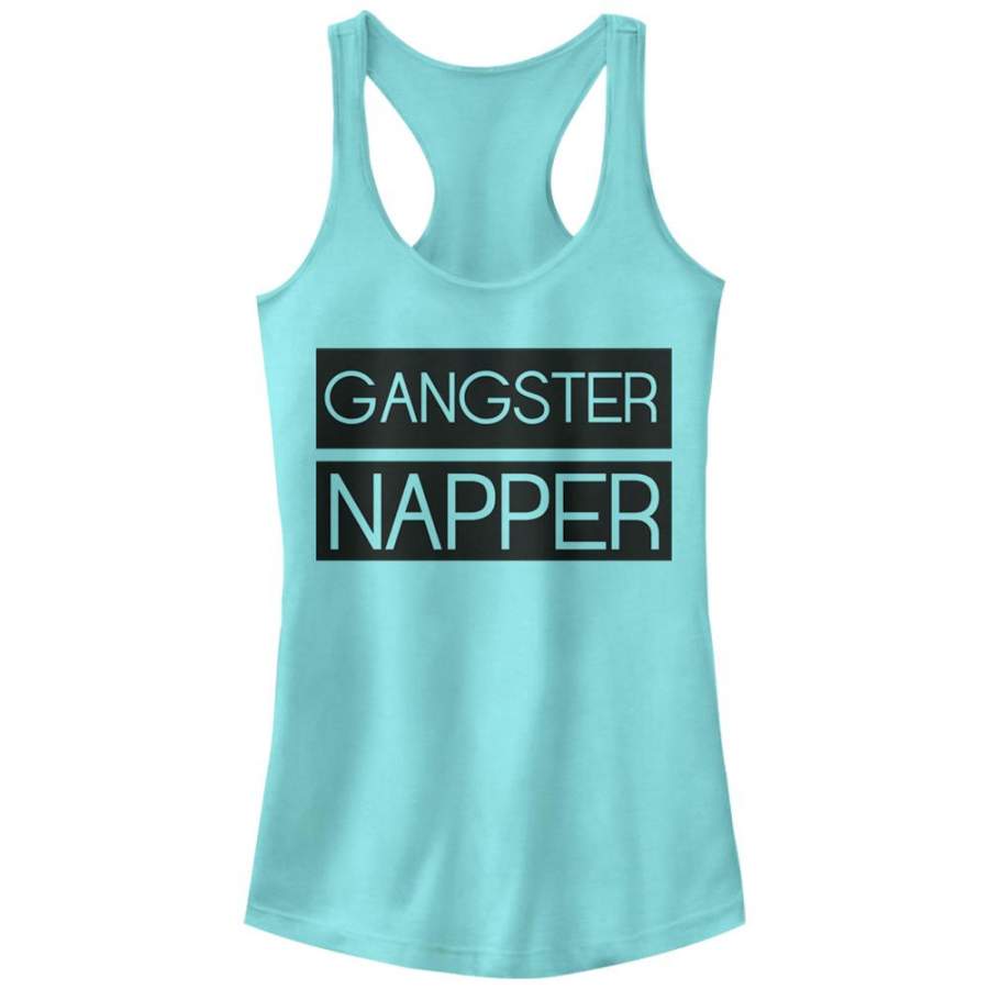 CHIN UP Junior’s Gangster Napper  Racerback Tank Cancun