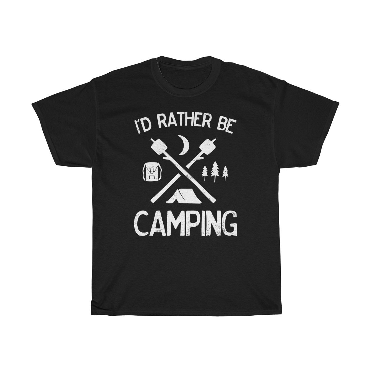 Rather be Camping Tshirt