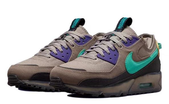 Nike Air Max 90 Terrascape ACG In BrownTeal-Purple Shoes Sneakers SNK149941881