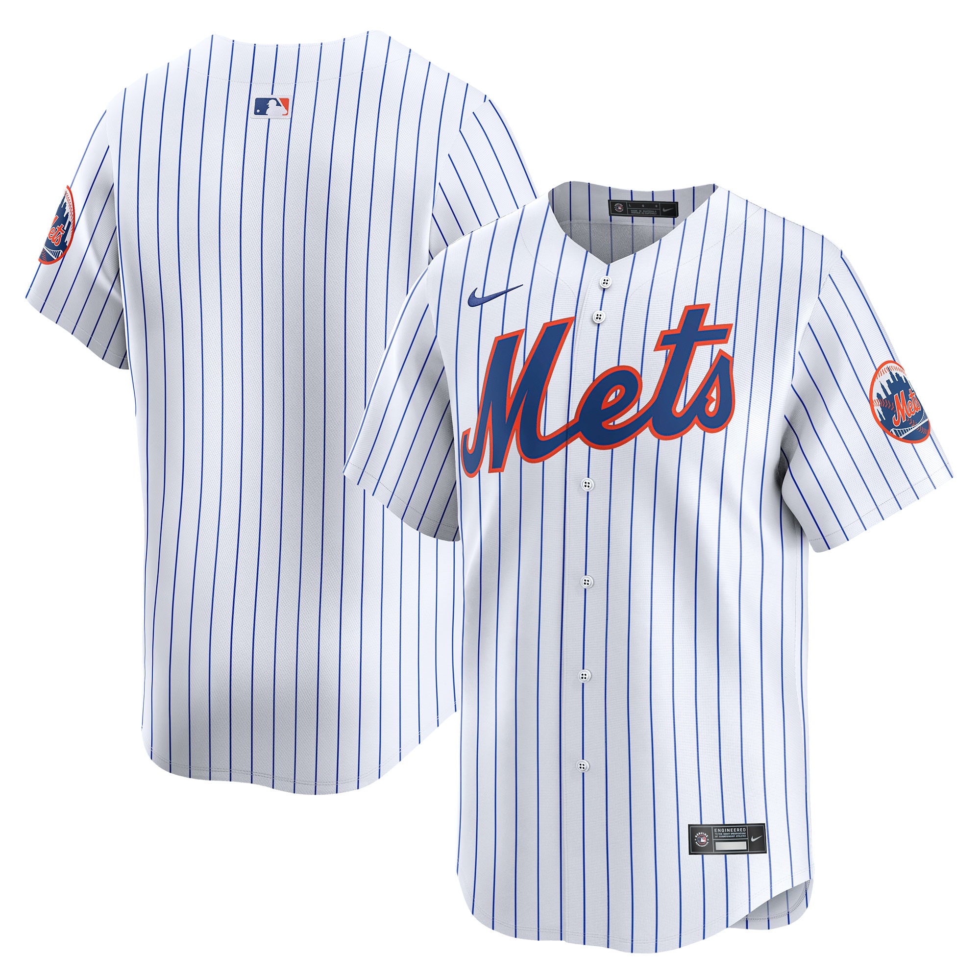 New York Mets Home Limited Jersey – White