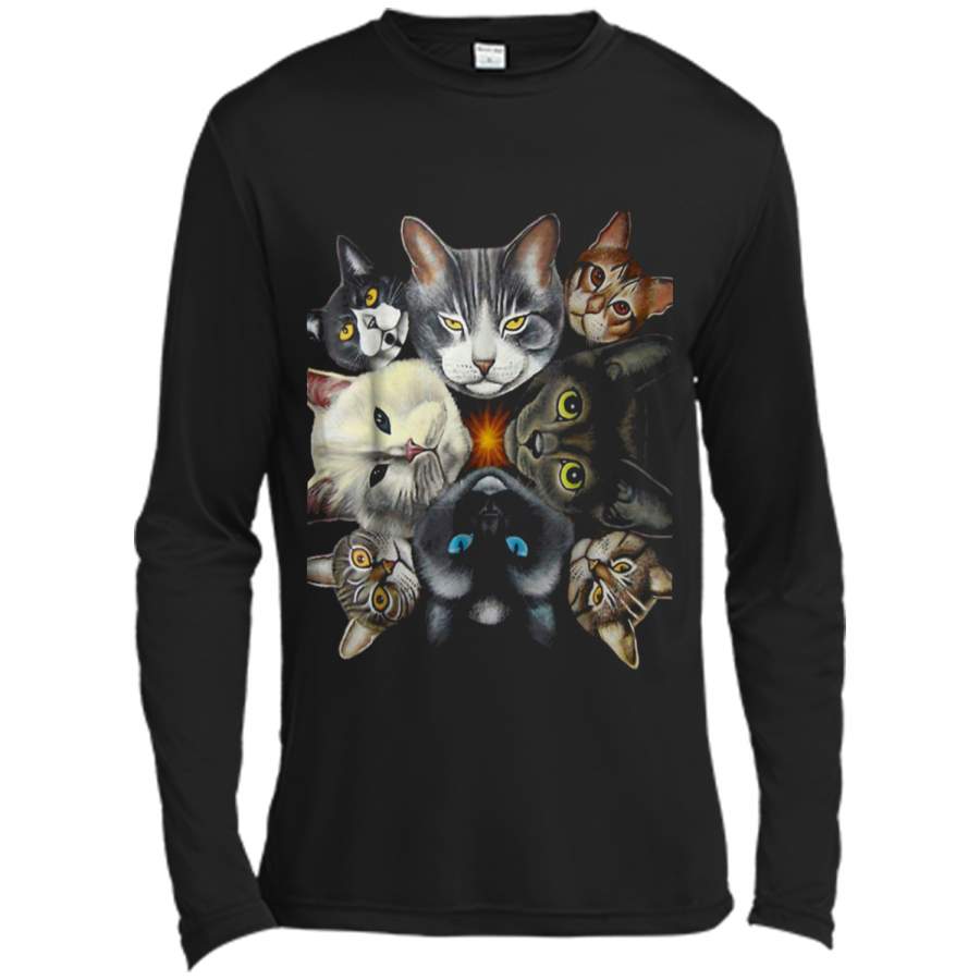 Warrior Cat Funny Cat Lover  I Love Kittens Gift Long Sleeve Moisture Absorbing Shirt