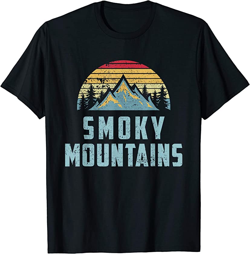 Vintage Great Smoky Mountains National Park Tennessee Shirt