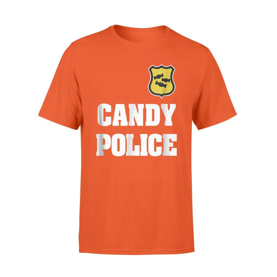 Candy Police Funny Halloween Saying T-Shirt