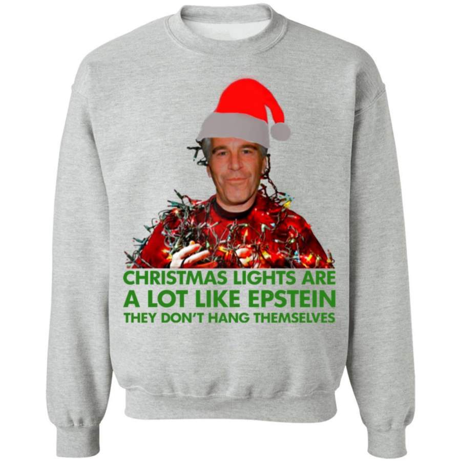 Christmas Lights Are a Lot Like Epstein They Don't Hang Themselves