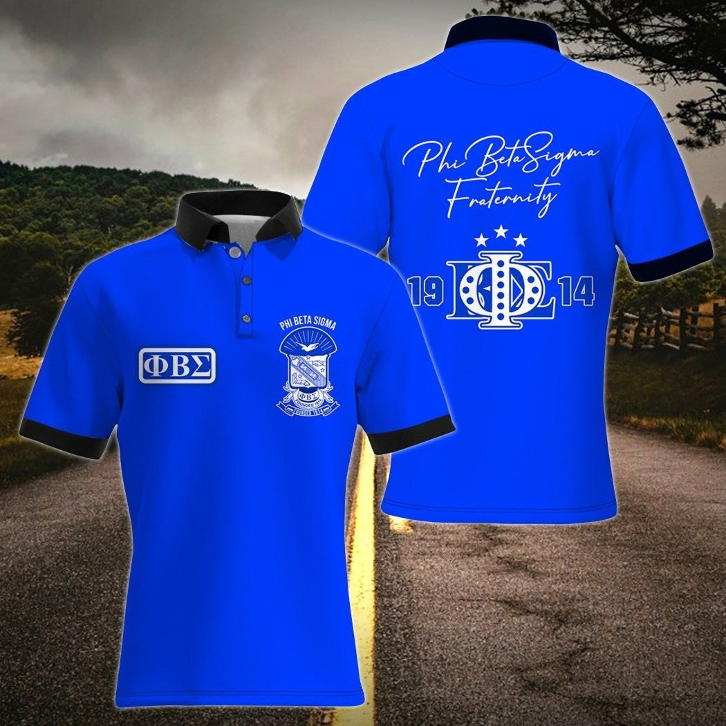 Fraternity Polo – Phi Beta Sigma Frat Inc 1914 Polo Shirt