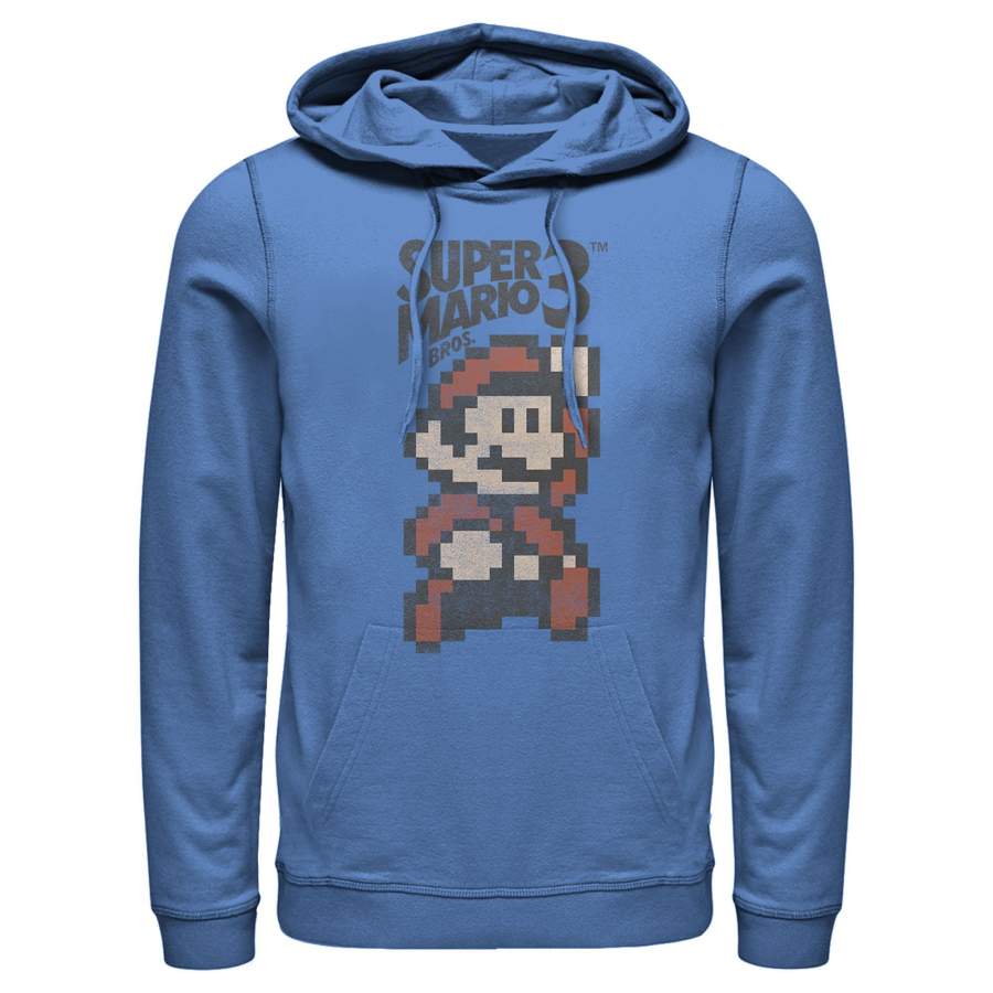 Nintendo Men’s Super Mario Cartridge Cover  Lightweight Hoodie