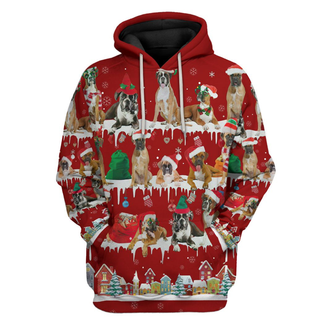 3D Boxer Custom Tshirt  Hoodie Apparel