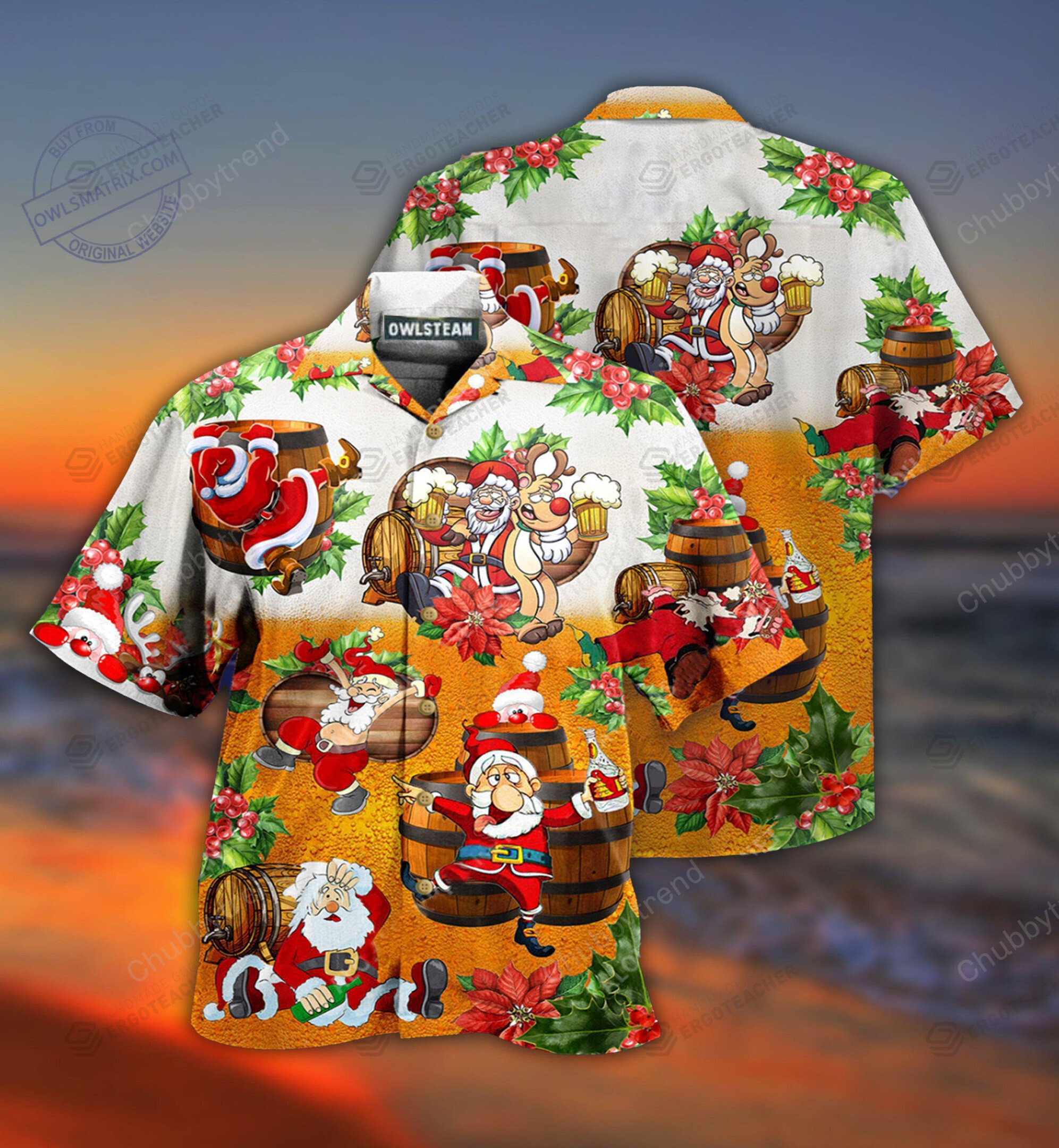 Christmas Dear Santa Heres Your Beer Limited Hawaii Shirt Ha22863