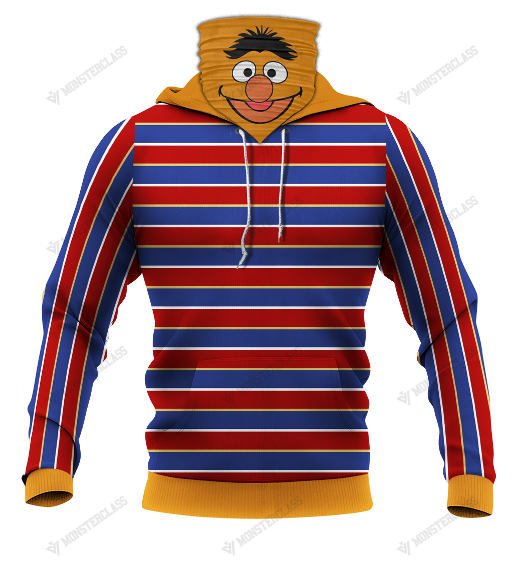 Ernie Sesame Street – 3D Hoodie Mask