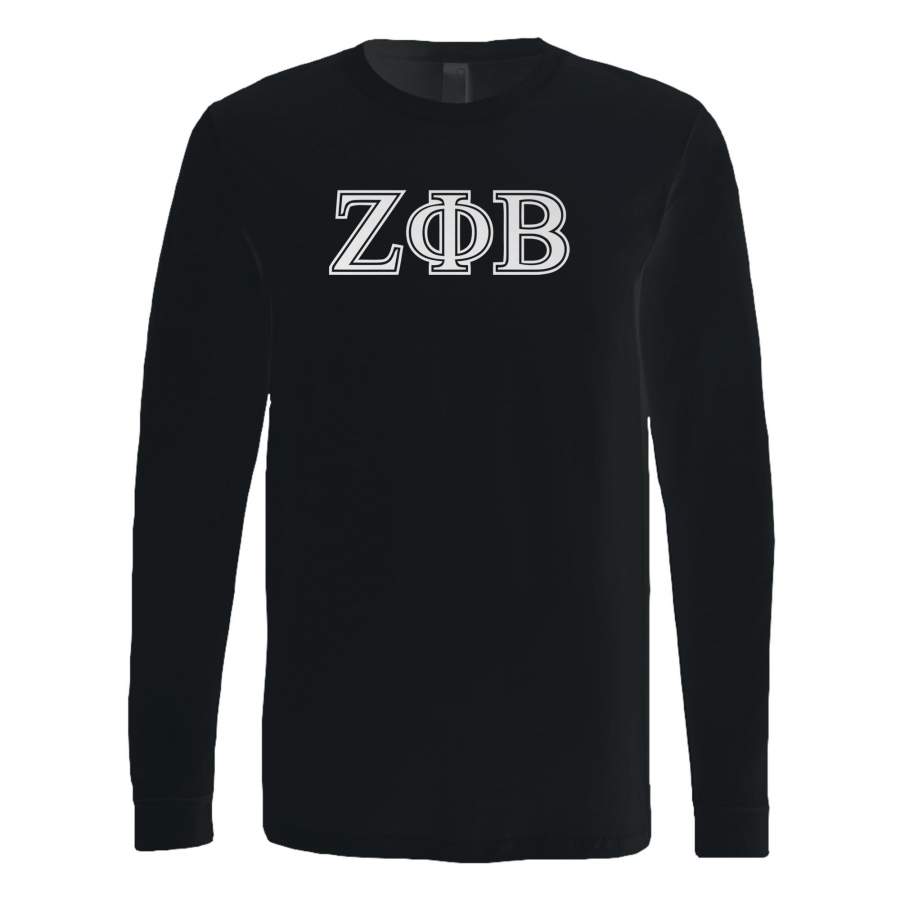 Zeta Phi Beta Long Sleeve T-Shirt Tee