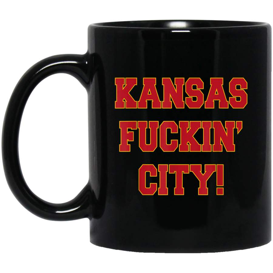 Kansas Fuckin City Mug Kansas City Football Mug Gift Mug