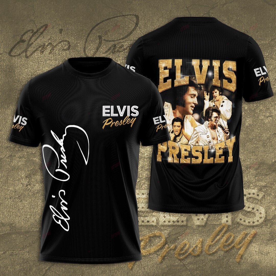 Elvis Presley 3D T-Shirt 3Ts-O8F3