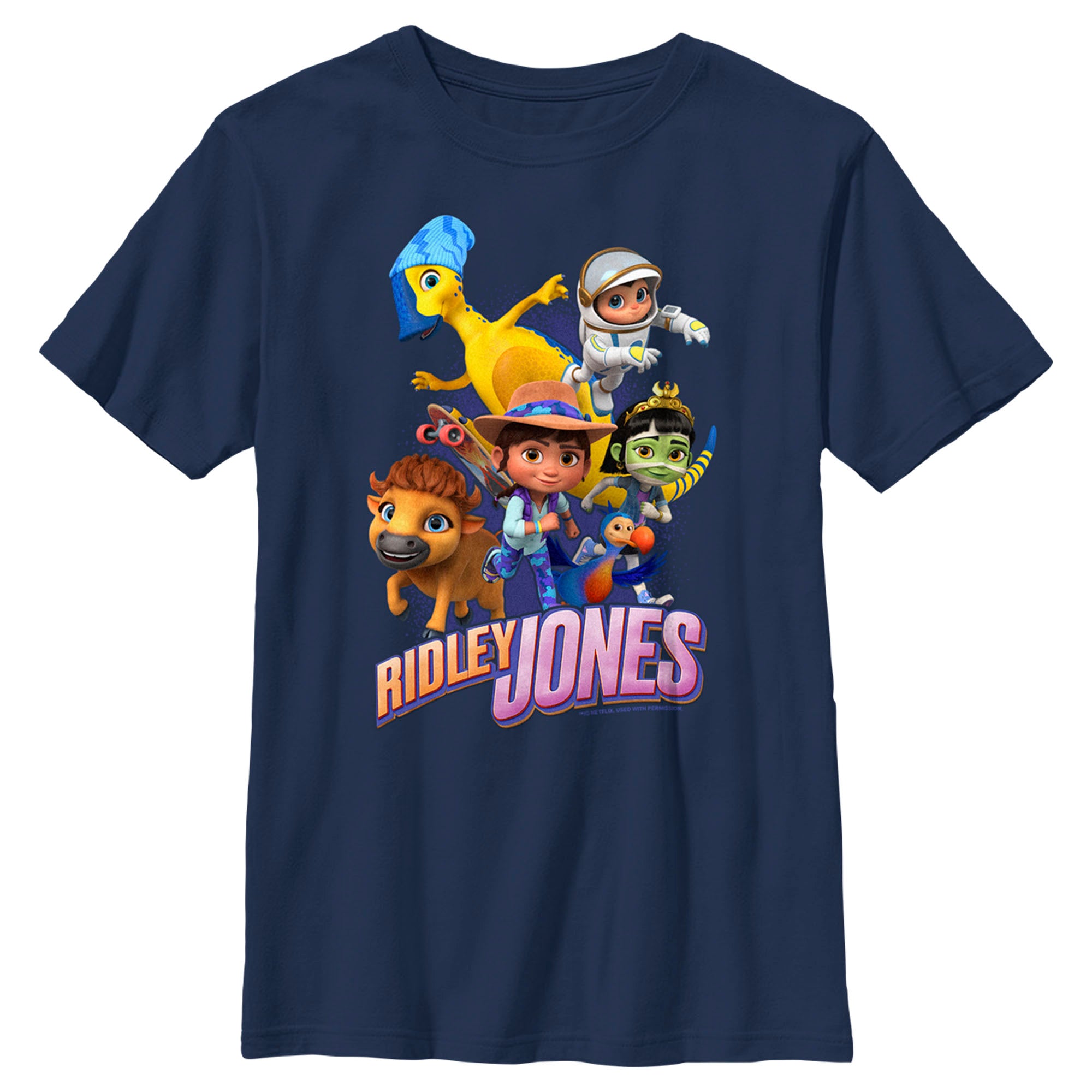 Boy’S Ridley Jones Group Logo T-Shirt