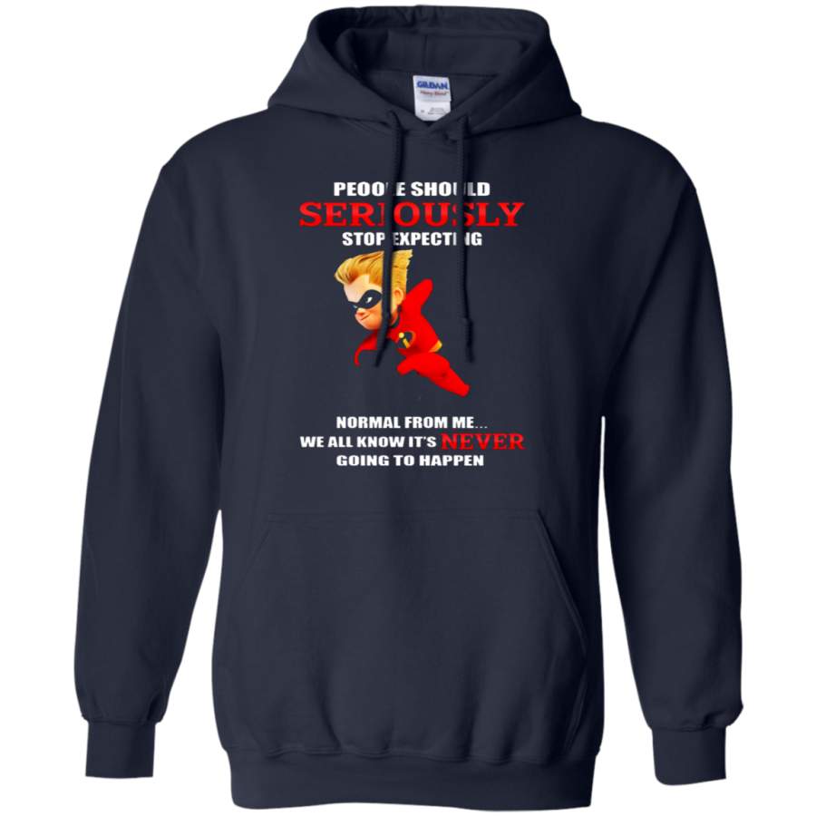 AGR Dash Parr People Should Stop Expecting Normal From Me Hoodie