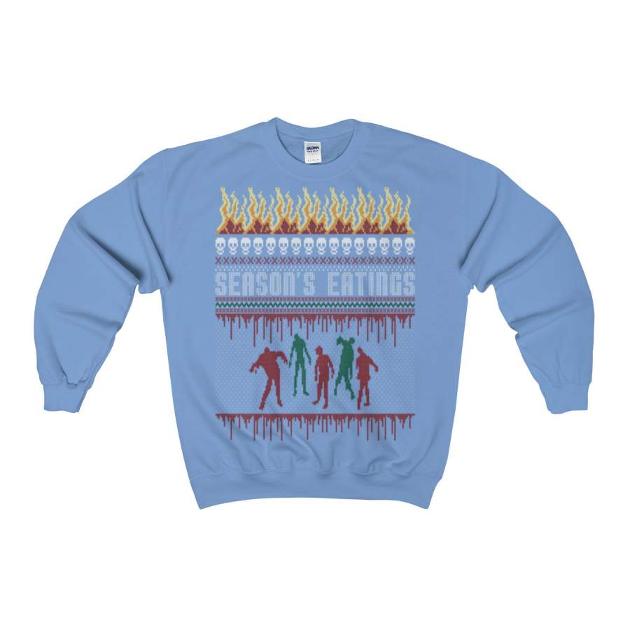 zombie ugly christmas sweatshirt xmas