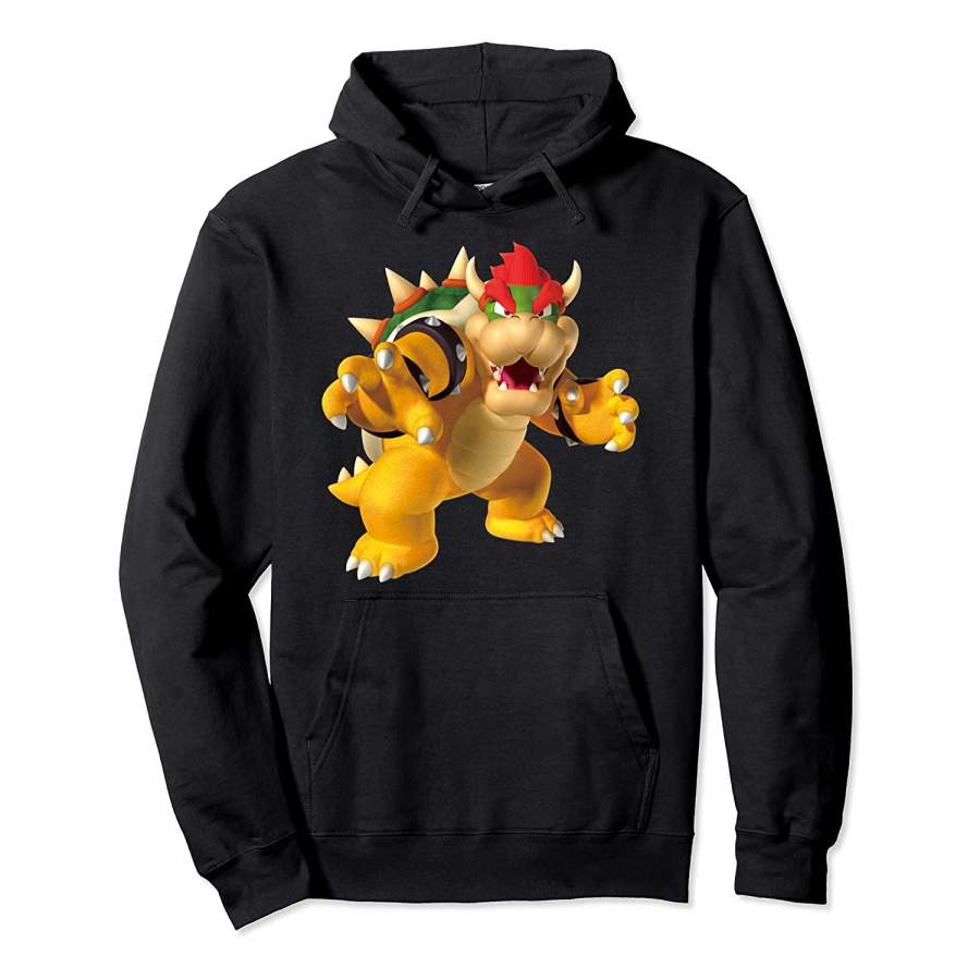 Super Mario Bowser Poster Pullover Hoodie Unisex 3D All Over Print